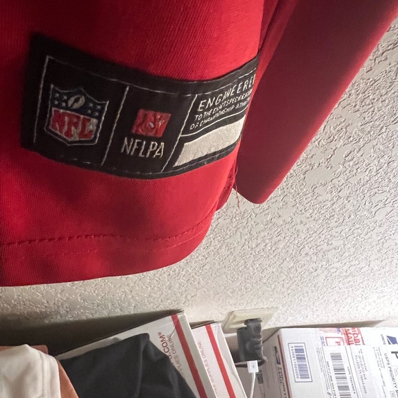 NWT UNISEX SMALL DEEBO SAMUEL NIKE NFL RED & WHITE JERSEY #19 - Picture 10 of 10